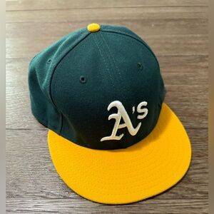 Oakland A’s Fitted Cap size 7 3/4